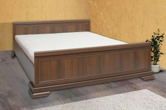 Doppelbett "Kora" Bett 160x200cm mit Lattenrost samoa King rustikal