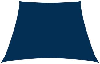 Sonnensegel Oxford-Gewebe Trapezförmig 3/4x2 m Blau