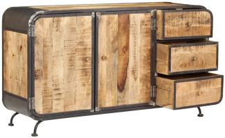Sideboard aus Mangoholz 140 x 80 x 40 cm