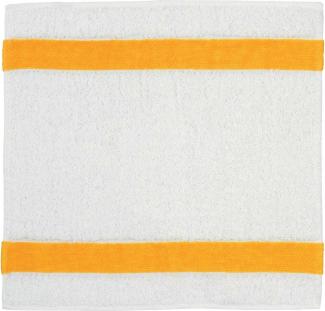 Feiler Handtücher Exclusiv mit Chenillebordüre | Seiftuch 30x30 cm | sonne