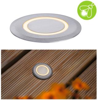 Paulmann 94727 LED Bodeneinbauleuchte Dekorativ Goldlicht insektenfreundlich rund 50mm