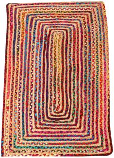 Jute Teppich Esha bunt 60x110 cm