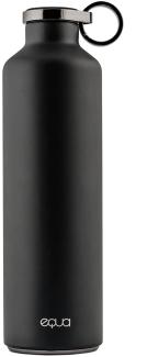 EQUA Smart Trinkflasche – 23 oz – Bluetooth Verbindung mit App und Lichtsignal Erinnerungen – Doppelwandige Vakuum-Isolierflasche aus Edelstahl - Metalldeckel, grey, MT 16