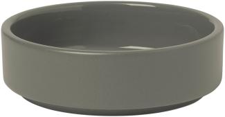 Blomus Pilar Schale, Schälchen, Schüssel, Bowl, Geschirr, Keramik, Pewter, 10 cm, 63987