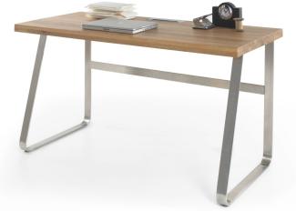 'Beno' Schreibtisch, Asteiche massiv, 140 x 75 x 60 cm