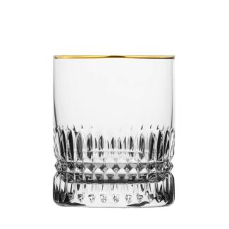 Whiskyglas Kristall Empire Gold clear (10 cm)