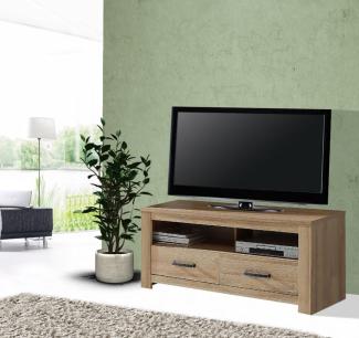Lowboard TV-Unterschrank Wohnzimmer Alteiche 127cm