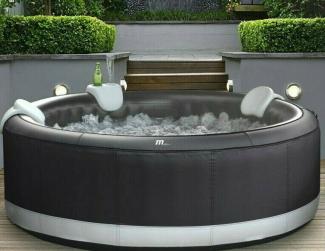 Luxus Premium MSPA Ø204 Whirlpool aufblasbar Outdoor Indoor Pool Heizung 6 Pers.