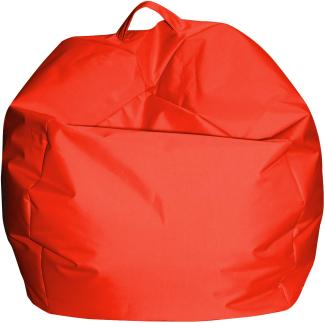 Dmora Eleganter Sitzsack, orange Farbe, Maße 65 x 50 x 65 cm