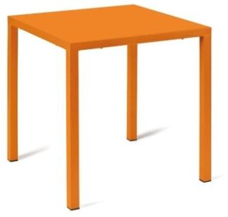 Gartentisch Quatris 70x70x75 cm orange