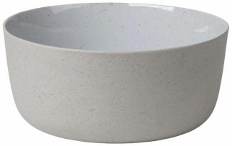 Blomus Schale SABLO large, Schälchen, Schüssel, Keramik, grau, 20 cm, 64105