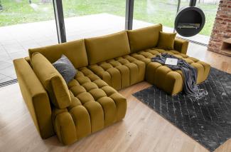 Wohnideebilder Bonito Gelb Ecksofas & Eckcouches CO-BON-RT-45LO