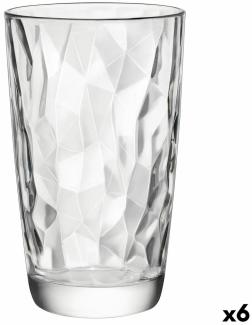 Becher Bormioli Rocco Diamond Durchsichtig Glas 470 Ml 6 Stück (Pack 6X)