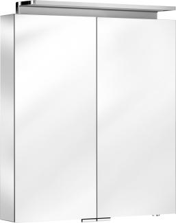 Keuco Royal L1 Spiegelschrank 13602, 2 Drehtüren, 650mm, mit zwei innenliegenden Schubkästen - 13602171302