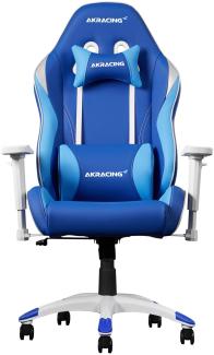 AKRacing Chair California Tahoe Gaming Stuhl, Kunstleder, Blau, 5 Jahre Herstellergarantie