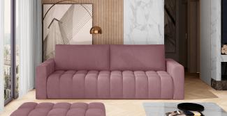 Sofa SALUTE, 247x92x97, mat velvet 63