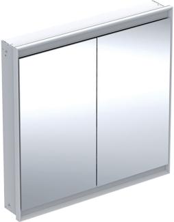 Geberit ONE Spiegelschrank mit ComfortLight, 2 Türen, Unterputzmontage, 90x90x15cm, 505. 803. 00, Farbe: weiss / Aluminium pulverbeschichtet - 505. 803. 00. 2