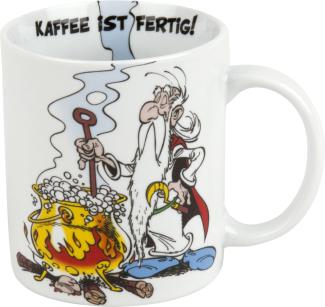 KÖNITZ Becher Asterix - Kaffee ist fertig Miraculix - 400 ml / Motivtasse