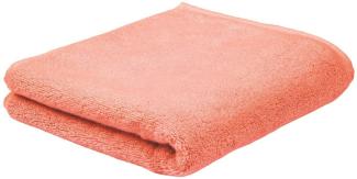 Ross Uni Handtücher sensual skin 9000 | Duschtuch 75x140 cm | peach-pink