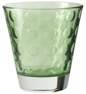 Leonardo Optic Whiskeybecher, Whiskyglas, Tumbler, Made in Germany, Glas, Verde, 140 ml, 17994