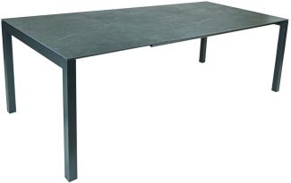 SIT Mobilia Gartentisch Etna Aluminium anthrazit 240x95 cm Tisch Terrassentisch HPL Oxido Blacksteel