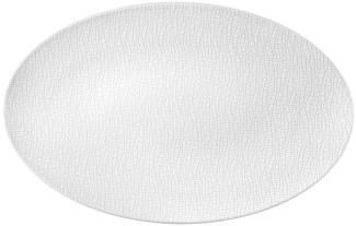 Seltmann & Weiden Servierplatte oval 40x26 cm Fashion luxury white 001. 743928
