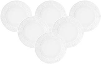 Seltmann Weiden Nori Home Frühstücksteller ø 21,6 cm Weiß 6er Set - DS