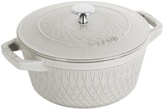 STAUB Cocotte rd 20 cm Weisser Trüffel Aktion