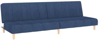 Sofa "Basthorst" in Blau. Abmessungen (LxBxH) 200x100x32 cm