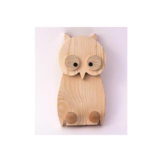 OWL-3980158 - Animal Kingdom Holzkleiderhaken Eule