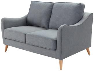 Dekoria 2-Sitzer Sofa Venuste denim blue/brown