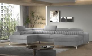 Wohnideebilder Lacante Grau Ecksofas & Eckcouches CO-LAC-LT-03NU