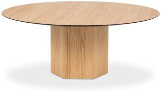 Micadoni 4-Sitzer Tisch Sahara 100cm | Oberfläche Natural Oak
