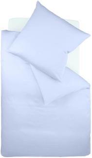 Fleuresse Interlock-Jersey-Kissenbezug uni colours bleu 6056 35/40