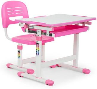 Annika Kinderschreibtisch-Set 2tlg. Tisch Stuhl höhenverstellbar pink Pink