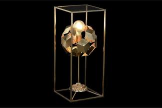 Tischlampe DKD Home Decor Kristall Gold Metall 220 V 50 W (30 x 30 x 71 cm)