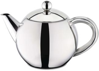 Edelstahl Teekanne 1 Liter mit Teefilter 17011