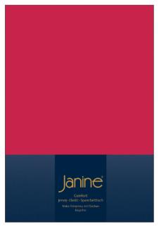 Janine Design Spannbettlaken - 200 x 200 cm - rot