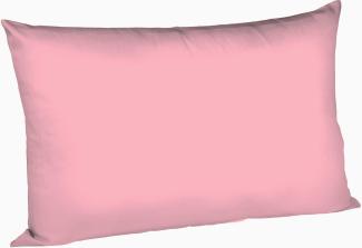 Fleuresse Mako-Satin-Kissenbezug uni colours pink 4070 50 x 70