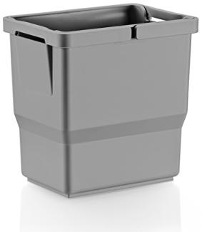 ELCO CASE SELECT - Abfallbehälter 5,2 Liter - in QUARZGRAU aus Polypropylen / Eimer / Behälter