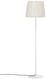 PR Home Agnar Terrassen Outdoor Stehlampe Textil beige IP44 156x40cm E27