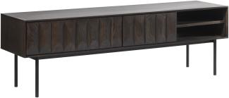 Latina TV Tisch Wohnzimmer TV-Schrank Kommde Sideboard Fernsehtisch braun Möbel