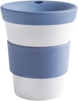 KAHLA cupit To Go Becher 0,35 l Banderole stormy blue