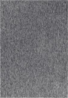 Kurzflor Teppich Neva rechteckig - 120x170 cm - Grau