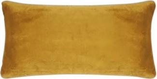 pad Kissenhülle Samt Elegance Mustard Gelb (25x50cm) 10127-E55-2550