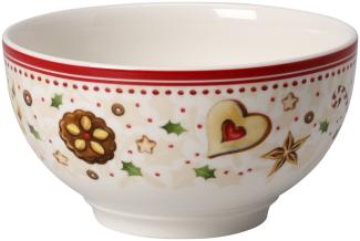 Villeroy & Boch 6 x Winter Bakery Delight Bol, Sternschnuppe Vorteilsset 6 x Art. Nr. 1486121905 und Geschenk + Spende