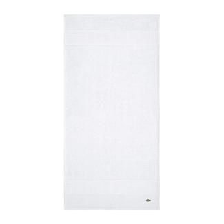 Lacoste Frottier Handtücher Lecroco | Handtuch 50x100 cm | blanc