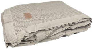 Town & Country Everest Tagesdecke - 180 x 260 cm - Sand Braun sand