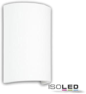 ISOLED LED Gips-Wandleuchte 2x3W, UP&DOWN, rund, warmweiß