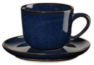 Espressotasse mit Unterer midnight blue saisons ASA Selection Espressotasse - MikrowelleBackofen geeignet, Spülmaschinengeeignet